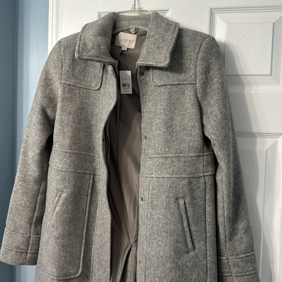 Super cute Loft coat grey women's can - Picture 9 of 9